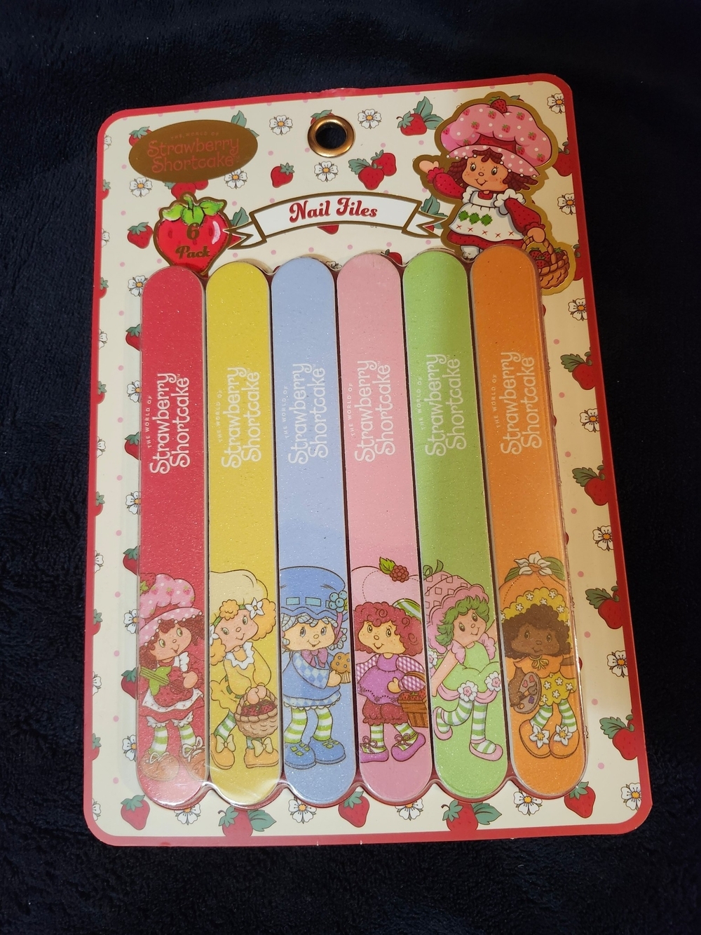 Strawberry Shortcake Girls Nail Files - Assorted Pastel Colors